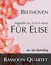 Fur Elise Bassoon Quartet P.O.D. cover